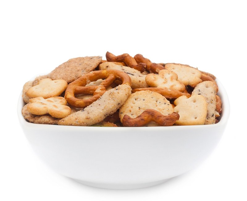 Corn nibbles with sweet red pepper