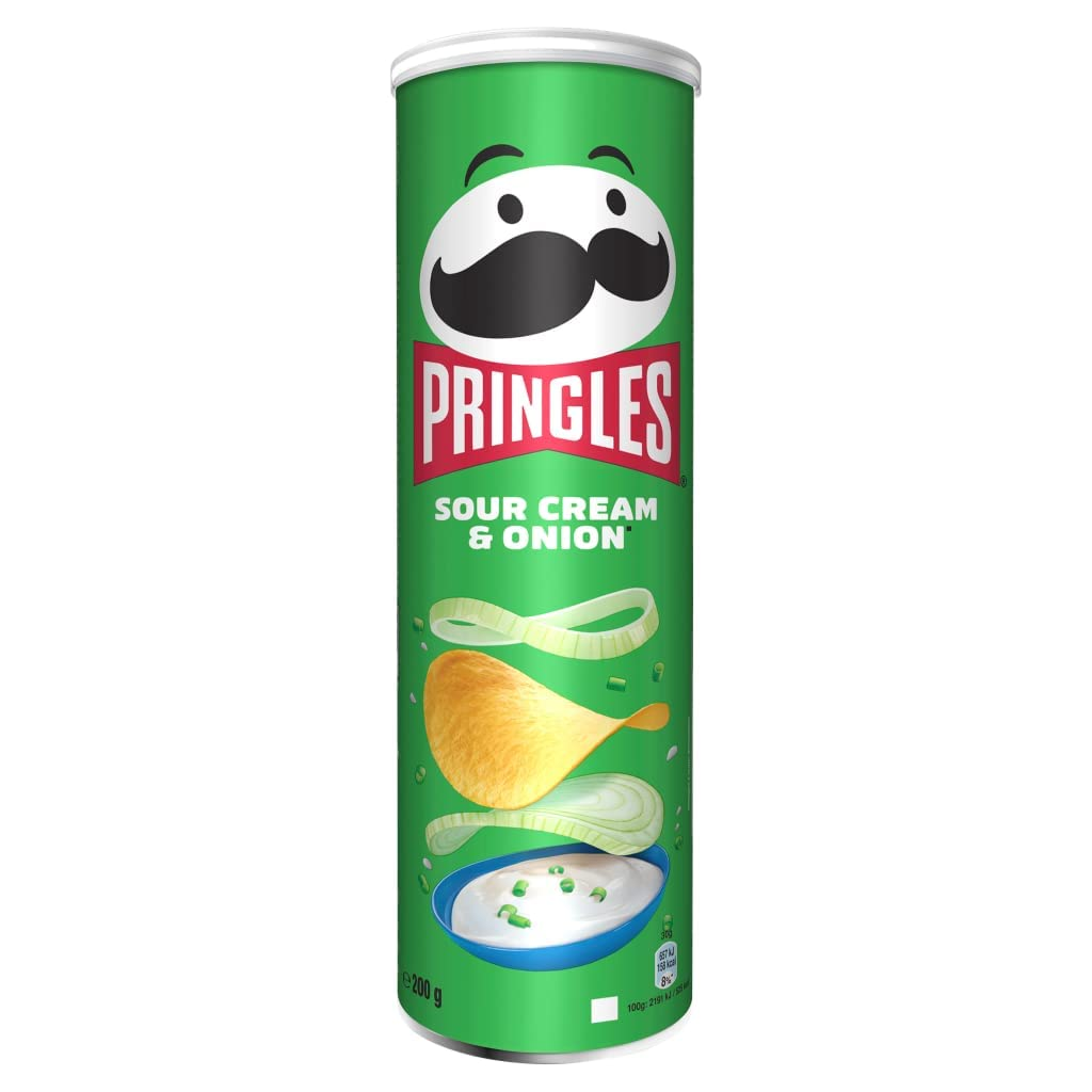 Onion and cream flavored chips 200g