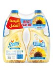 زيت دوار الشمس من كورولي عبوة من قطعتين