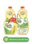 زيت ذرة عبوة من قطعتين