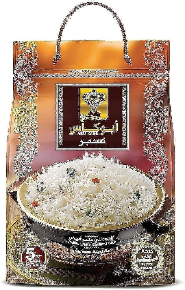 Indian white basmati rice