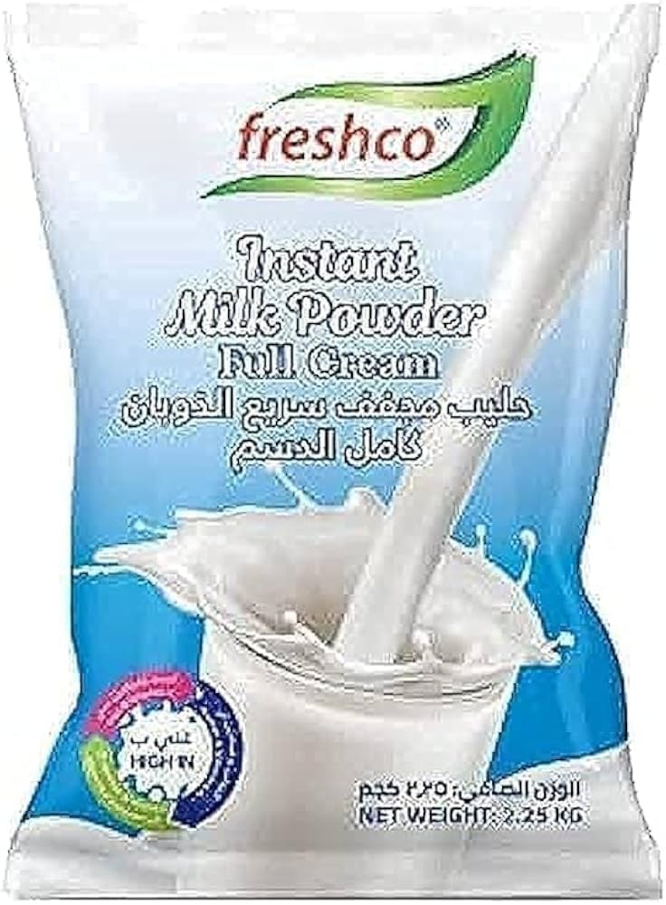Instant full cream milk powder, 1800 g
