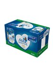 Long-life plain milk 1 liter pack of 12 pieces