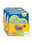 Pant-style diapers, size 7, 18-25 kg, jumbo box, 26x3 packs, 78 diapers