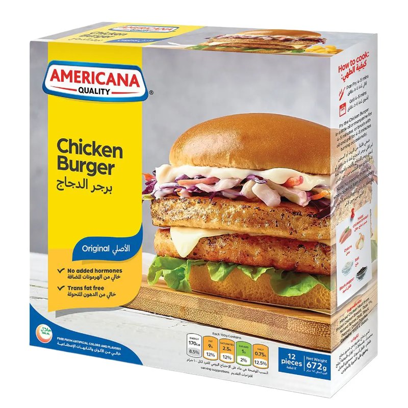 Americana Chicken Burger