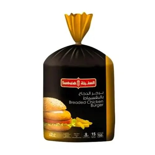 برجر دجاج بالبقسماط السنبلة