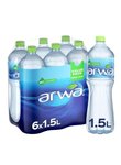 [N23726961A] مياه شرب معبأة في قوارير 1.5لترات عبوة من 6 قطع
