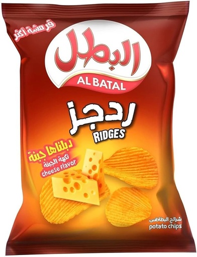 رقائق بطعم الباربيكيو بوزن 70 جراماً