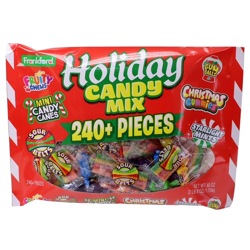 Seasonal candy mix bag 9 pieces
