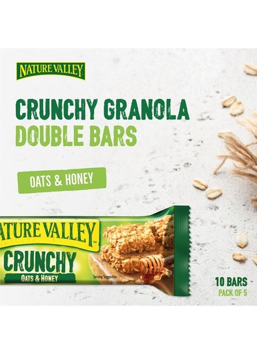 Crunchy granola with oats and chocolate 10 pieces