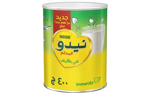 مسحوق حليب مدعم 400جرام