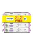 Set of calming and protective baby wet wipes of 4 packs (224 pieces)