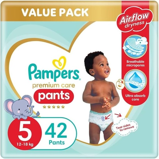Pants diapers, size 5 extra large, for weight 12-18 kg, jumbo pack of 72 diapers