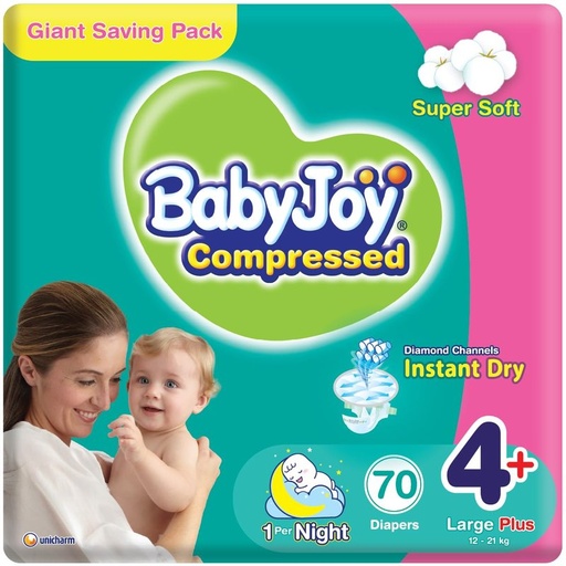 Bambi Pants diapers pack, jumbo box, size 4, large 8-14 kg, of 100 pieces