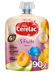 Nestlé puree pouch 6 mixed fruits