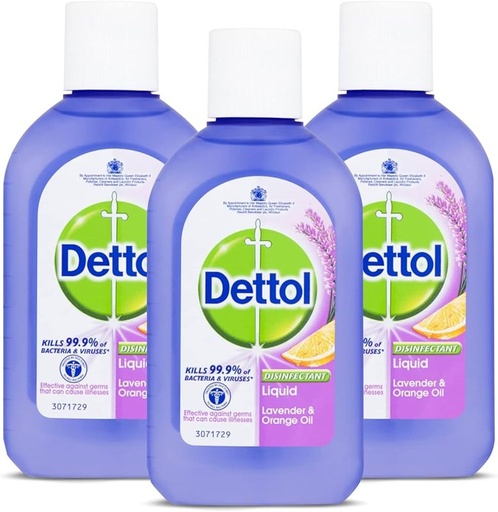 Antibacterial disinfectant liquid, pack of two